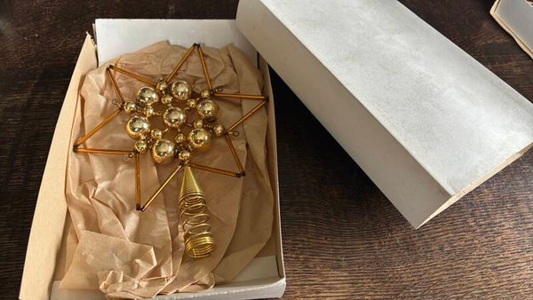 Gablonzer gouden sterpiek