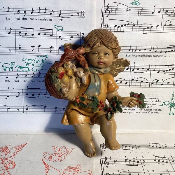 Oud Fontanini/Simonetti engeltje 14 cm nr. 5021