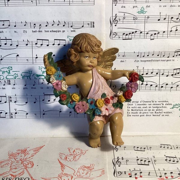 Oud Fontanini/Simonetti engeltje 14 cm nr. 5019