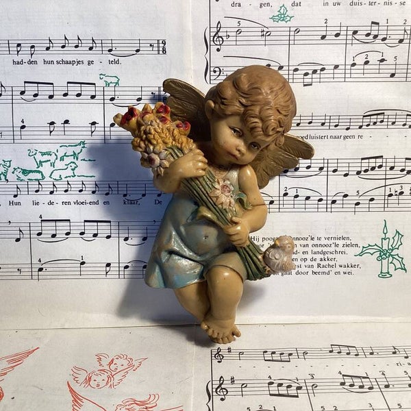 Oud Fontanini/Simonetti engeltje 14 cm nr. 5018