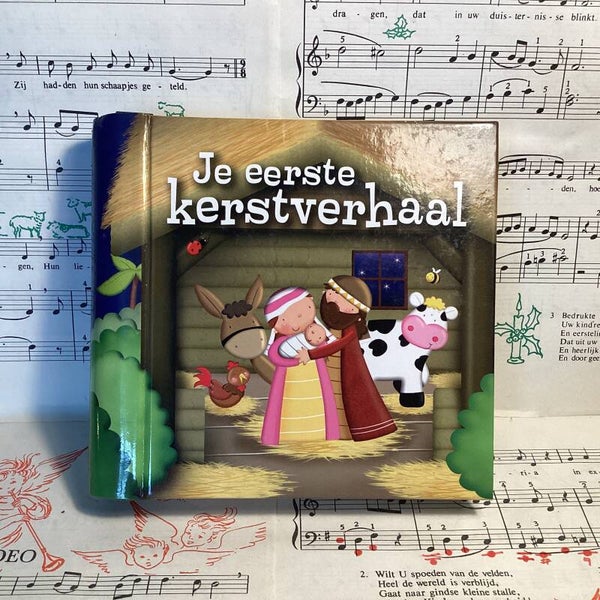 Boek “ Je eerste kerstverhaal” stevig boekje om uit voor te lezen