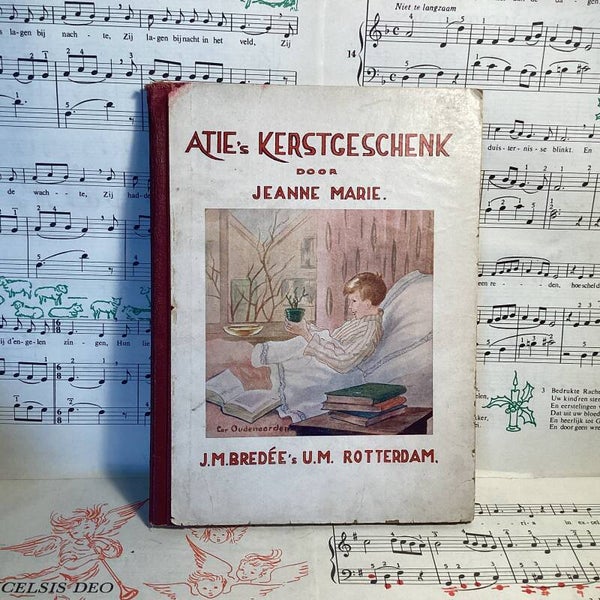 Atie’s kerstgeschenk, oud kerstboek