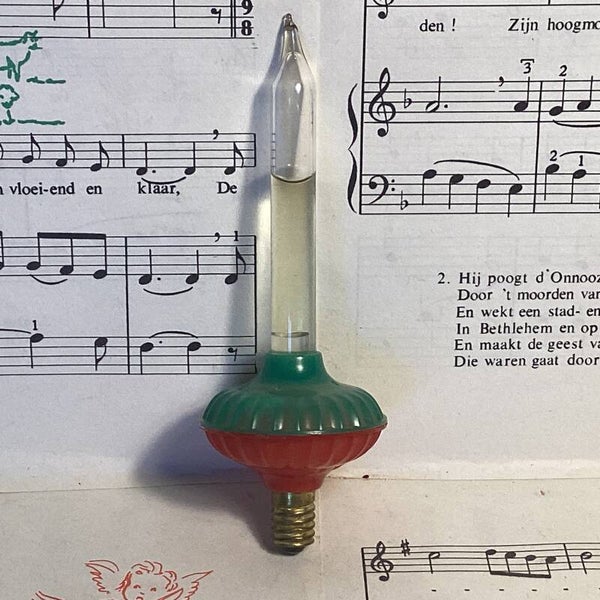 C6 antieke bubble lamp, werkend, zie 2e foto