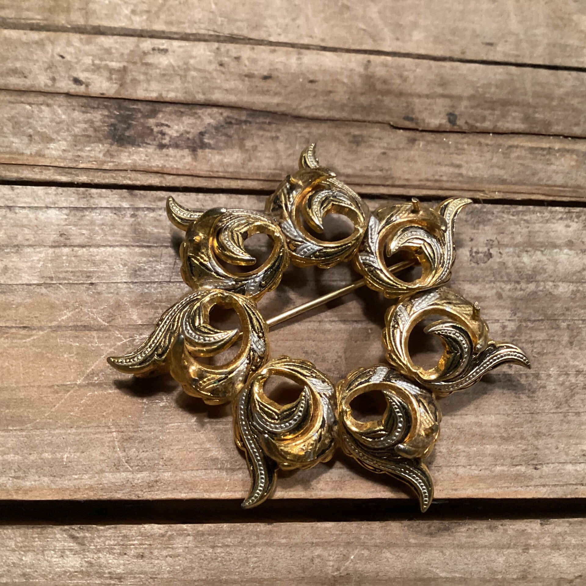 Vintage broche, beauty, 5 cm