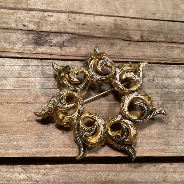 Vintage broche, beauty, 5 cm