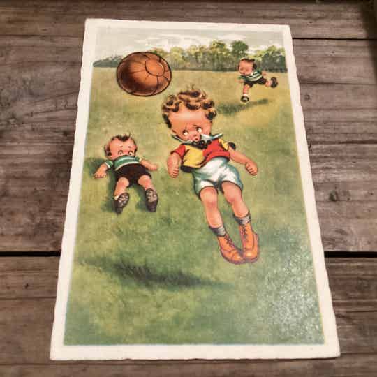 Antieke kinderkaart