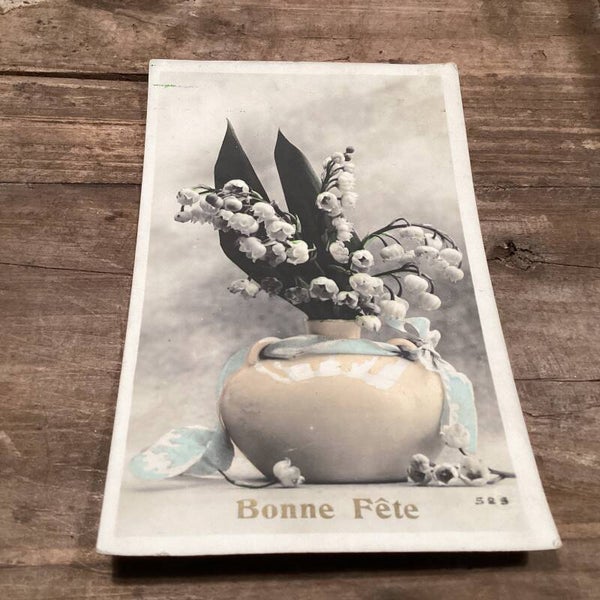 Antieke verjaardagskaart