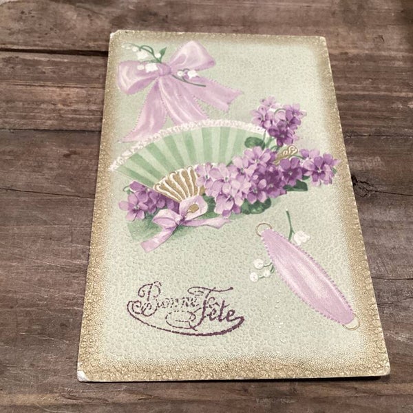 Antieke verjaardagskaart