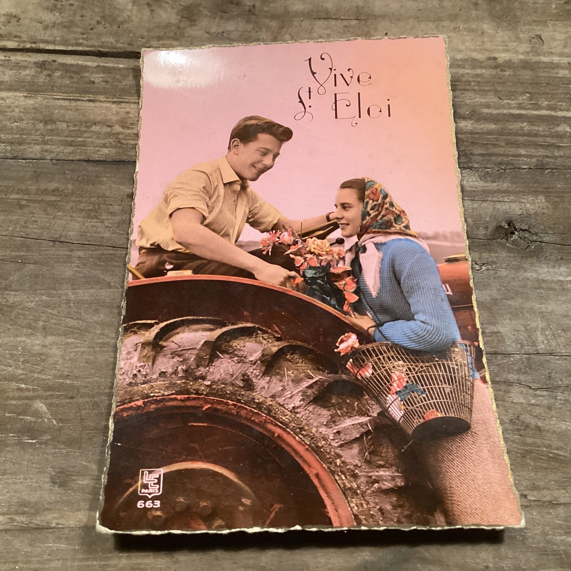 Antieke fotokaart onbeschreven St.Eloi