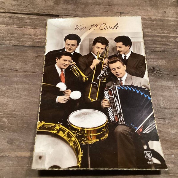 Antieke fotokaart onbeschreven Vive Ste. Cécile