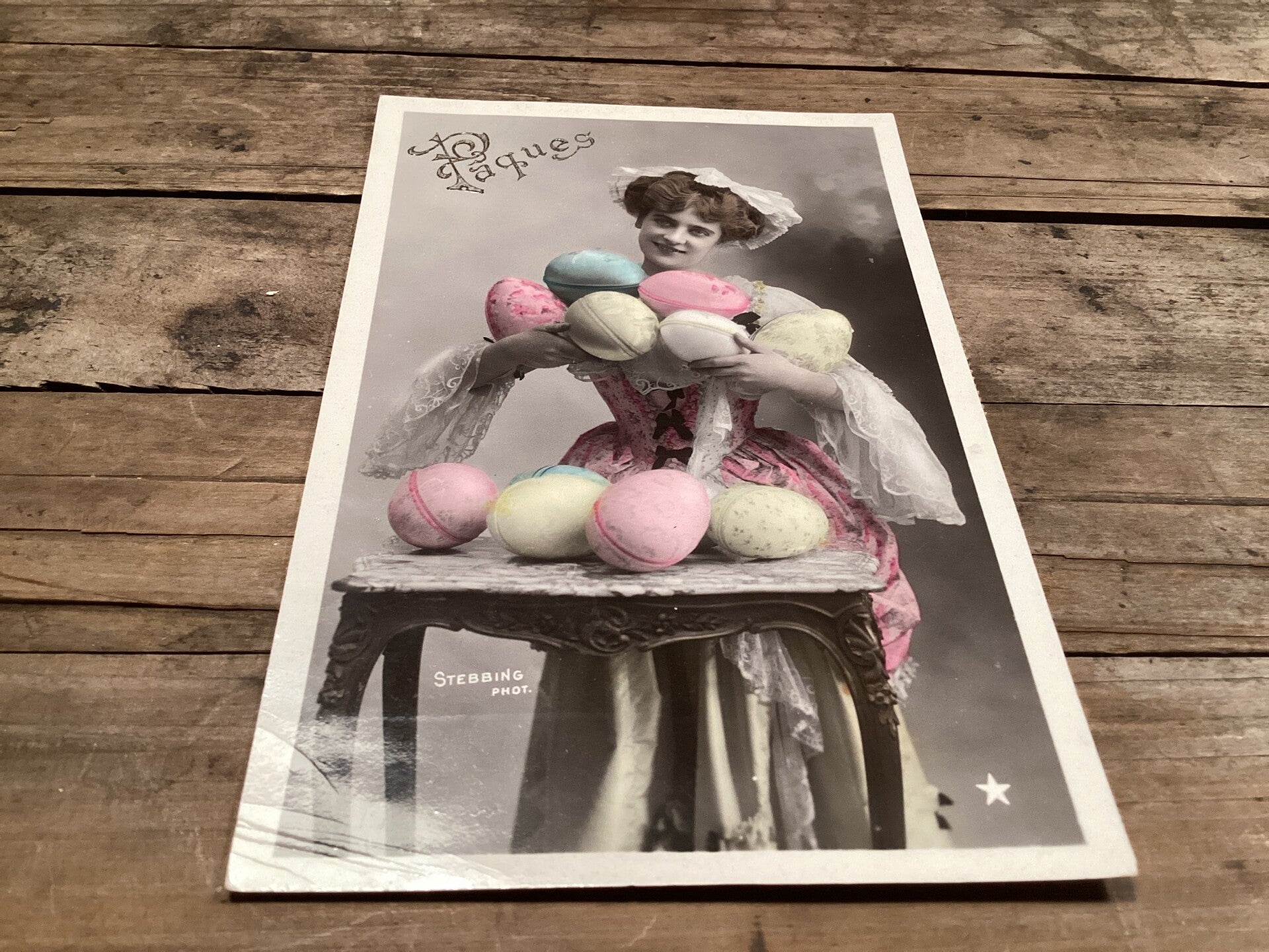 Antieke paaskaart 1906