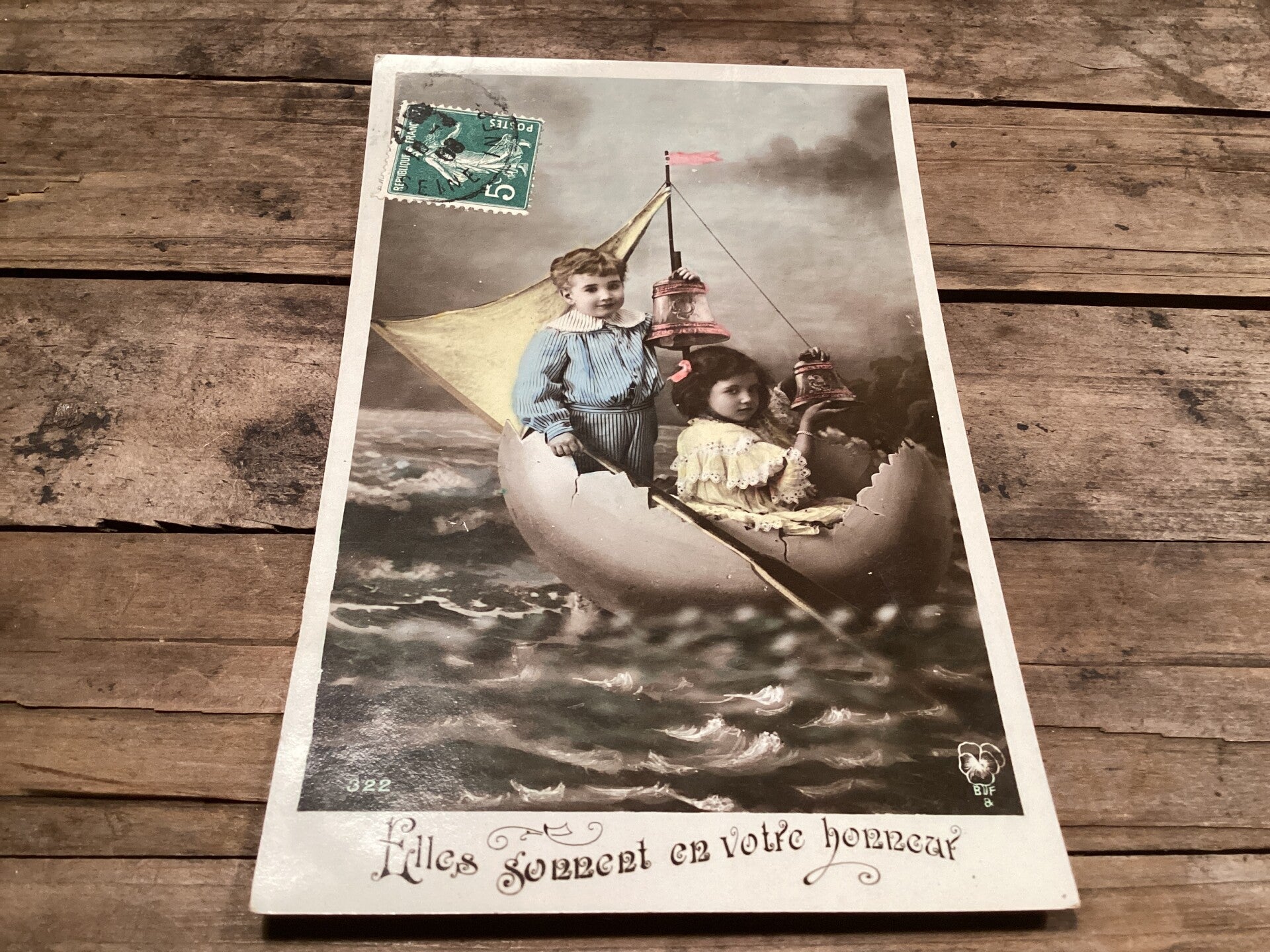 Antieke paaskaart, Begin 1900