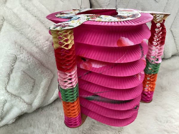 Vintage lampion jaren 60-70 voor een kaarsje