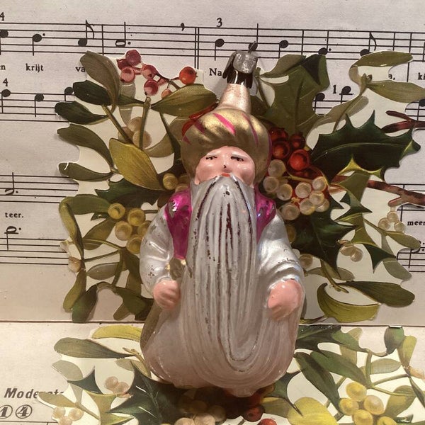 Antieke kerstbal Aladin, 11x5x4 cm, Oekraïne