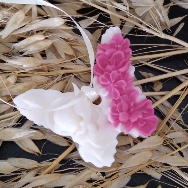 Papillon Rose Vanillée