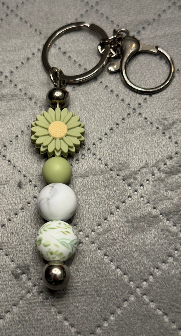 Sleutelhanger BLOEM GROEN
