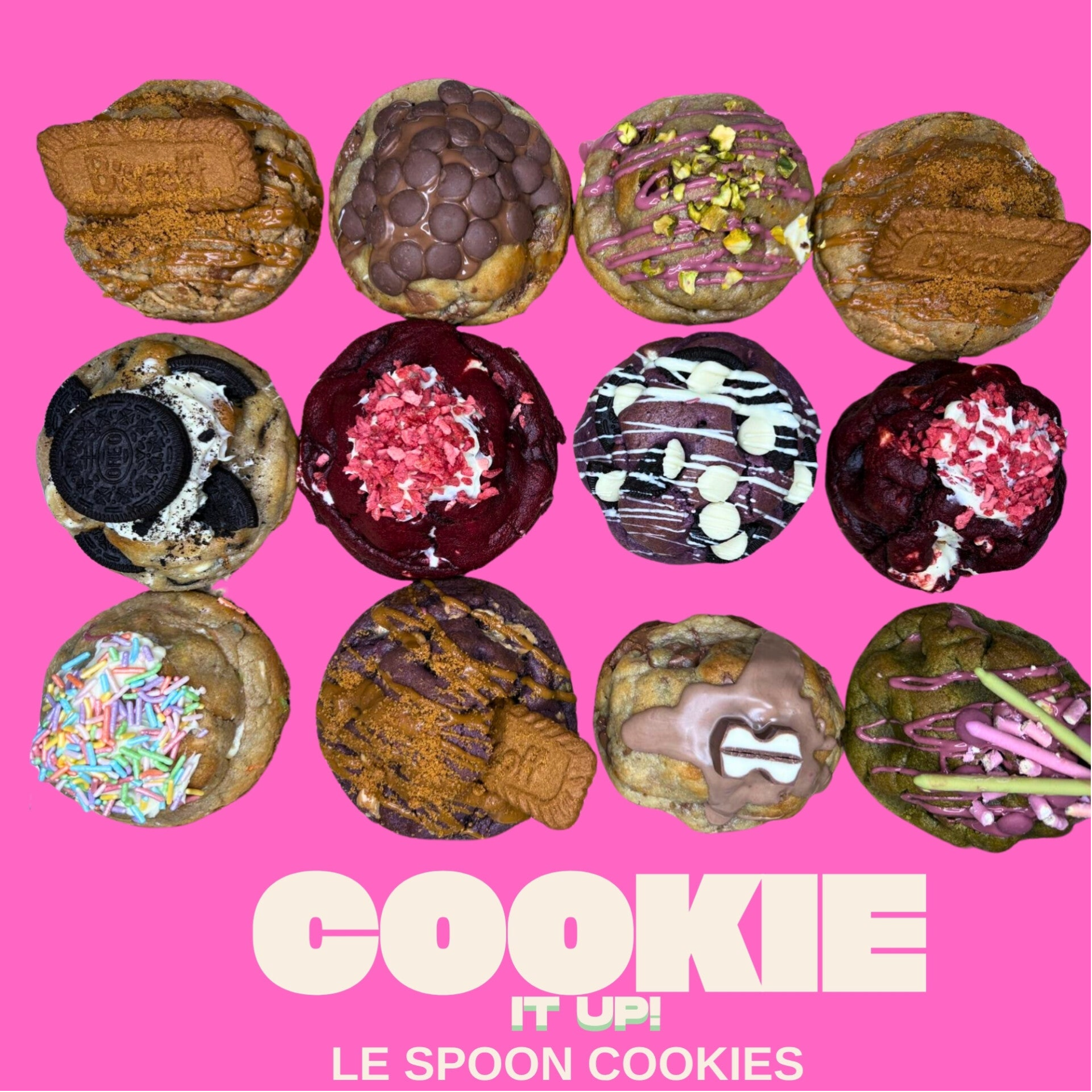 Choose Your Cookie | Le Spoon Cookies