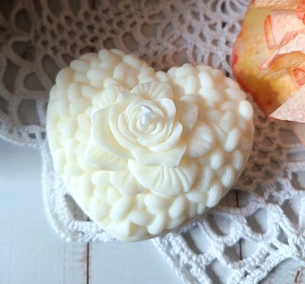 Coeur "pelote de laine"