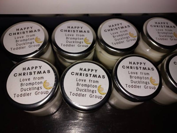30 Handmade Mini Soy Candles: Eco Wedding Favors, Scented Gifts