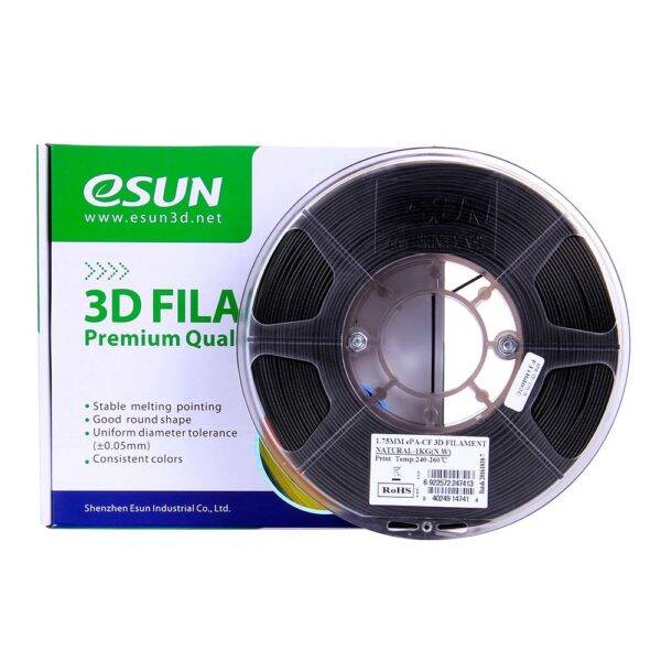 ePAHT-CF Filament, 1.75mm, Natural – 1kg - Afbeelding 2 van 2