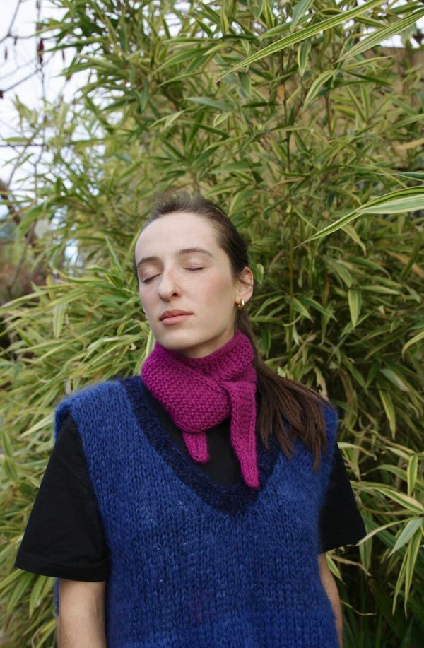 4. Sophie Scarf Fuchsia