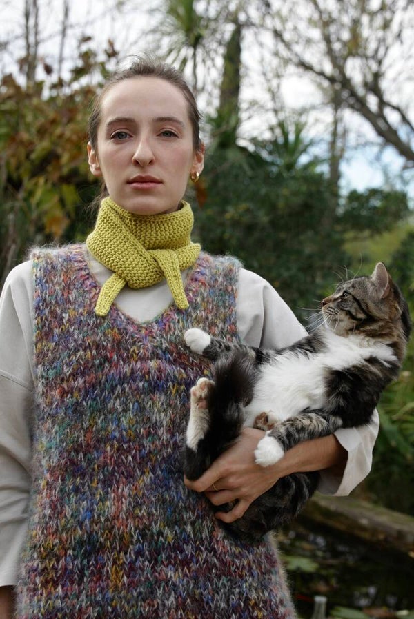 3. Sophie Scarf Moutarde