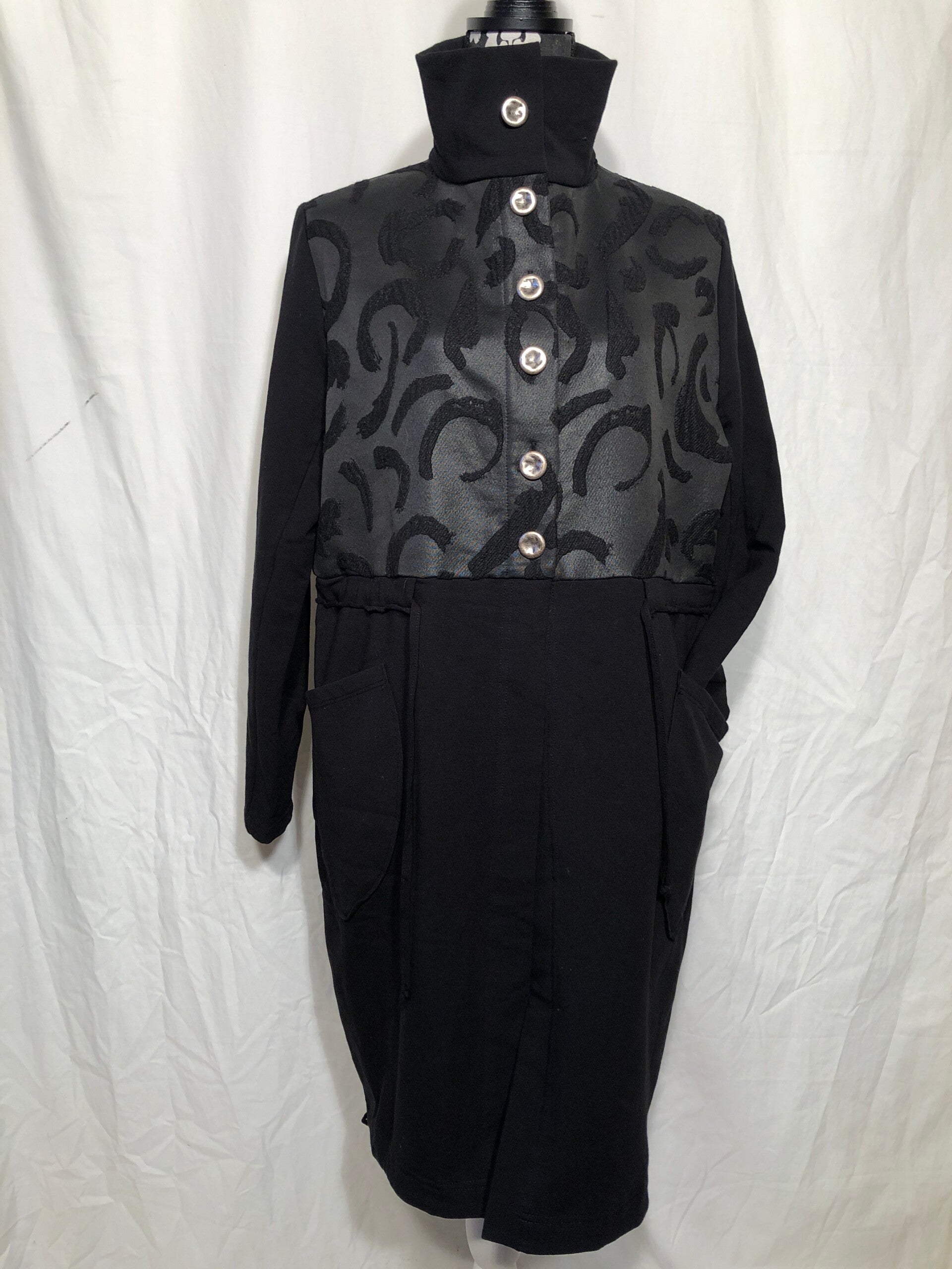 Elsewhere zwarte tussen jas maat XL