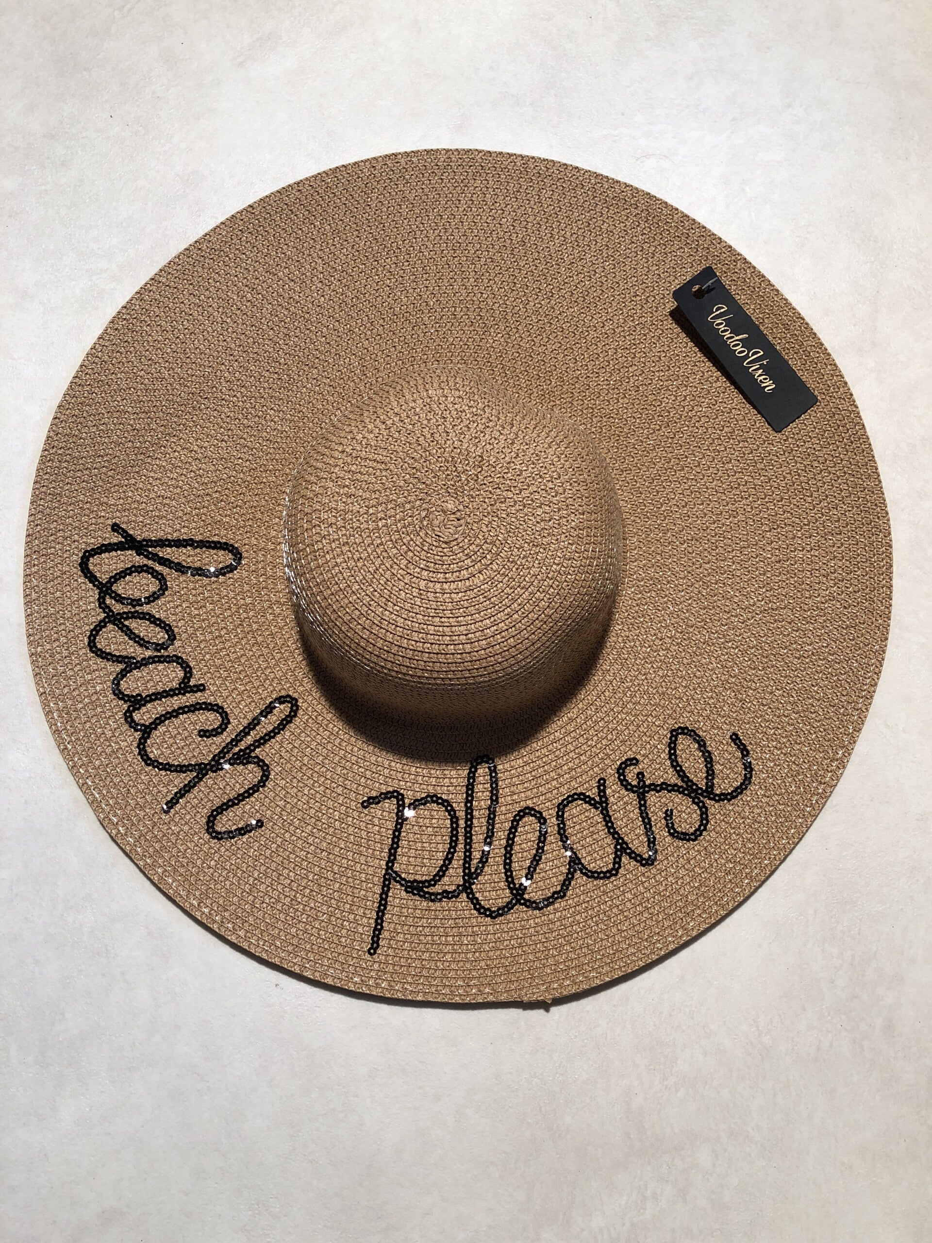 Voodoo Vixen rieten retro hoed