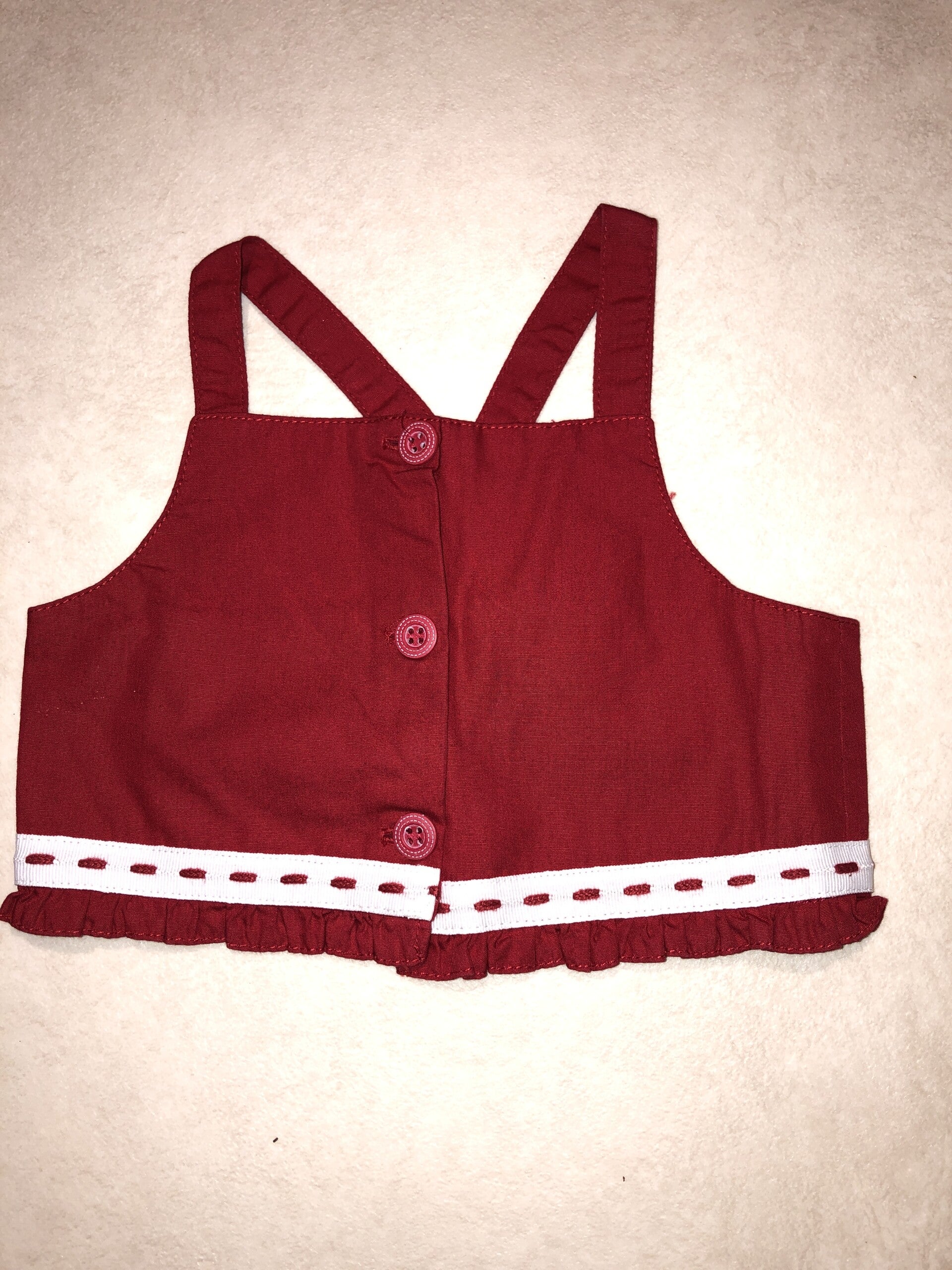 Cacharel rood zomer topje maat 74