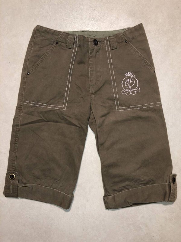 Airforce  groene korte broek maat 128