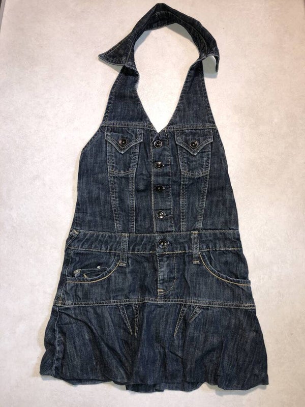 Vingino denim jurk maat 134