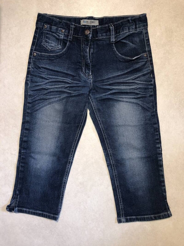 Tom Du korte denim broek maat 152/158