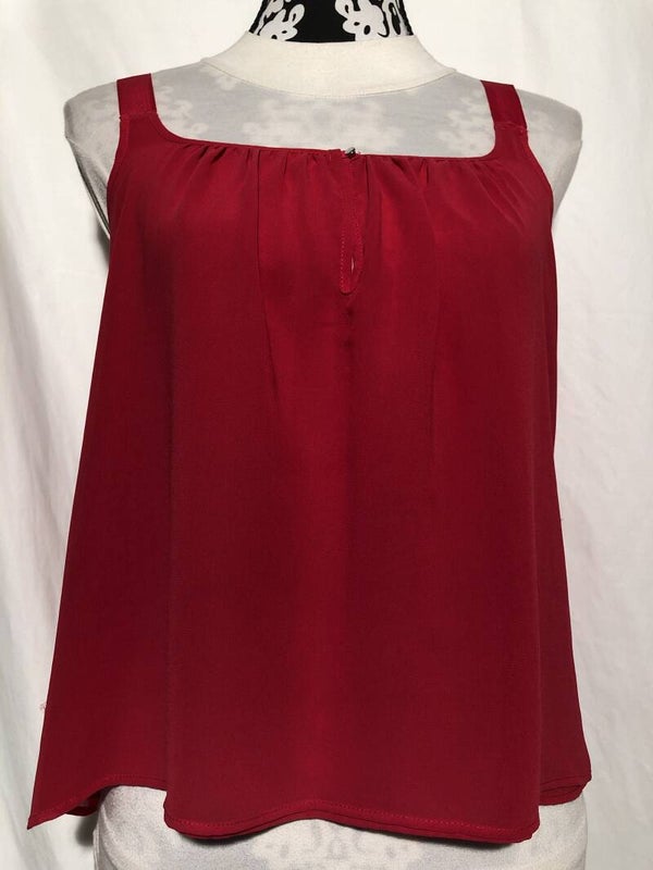 Zara donkerroze zomer tuniekje maat S