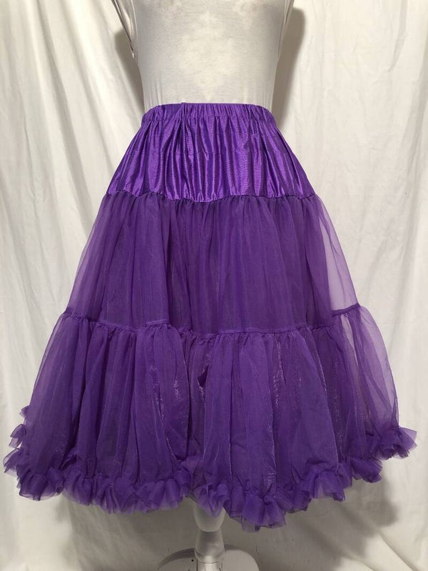 Banned paarse pettie coat maat M/L