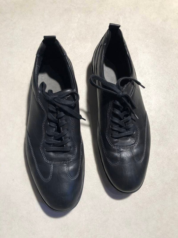 Lloyd zwart leder veter sneakers maat 44