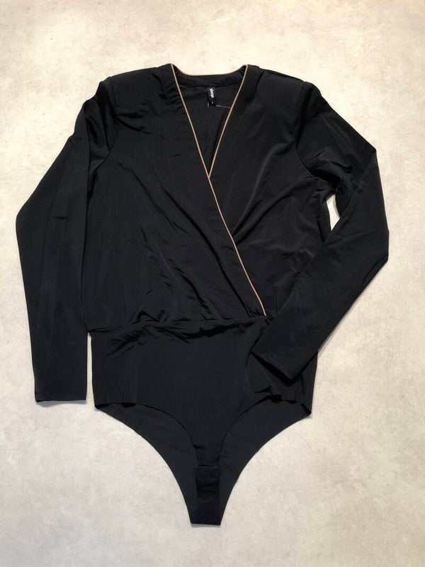 Eksept zwarte bodystocking maat L