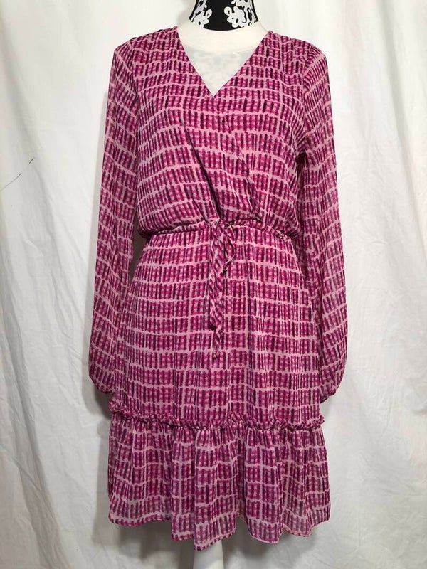 My jewellery roze print bohemian jurk maat L