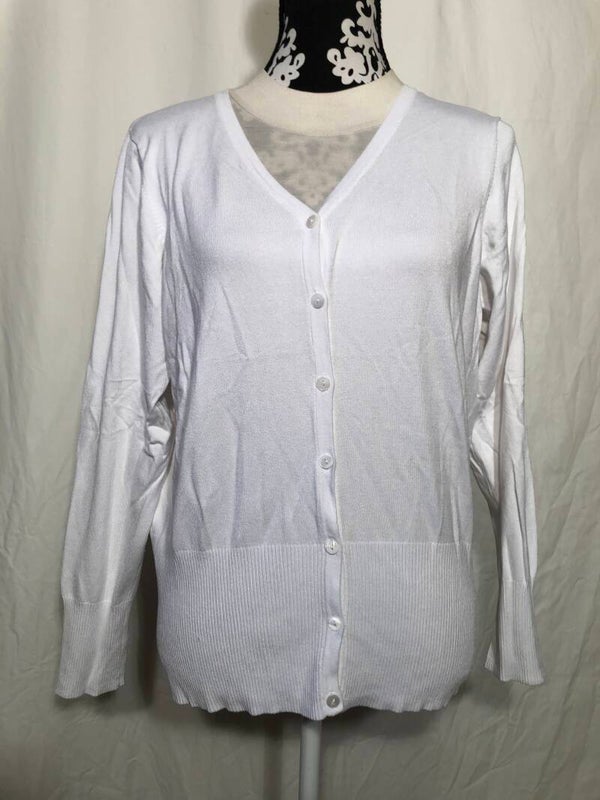 Yesta wit vestje maat 44