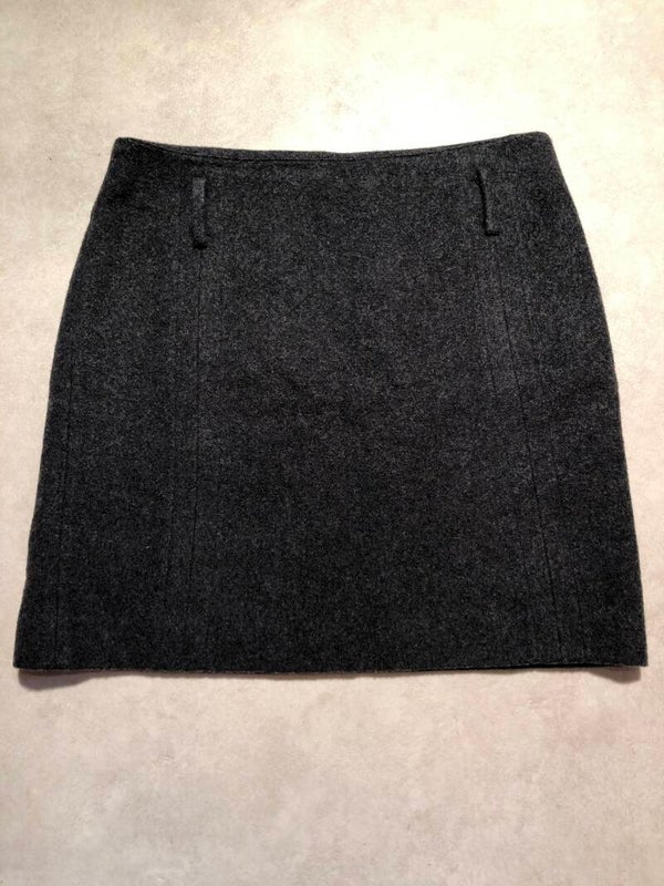 River woods grijs wollen rok maat 40