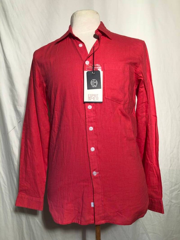 Esprit de la mer roze overhemd maat M