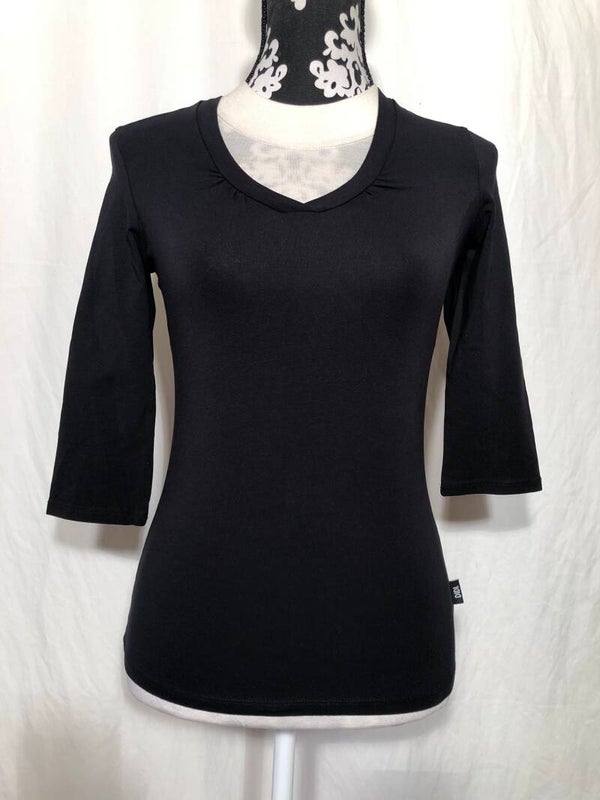 Didi zwarte stretch top maat XS