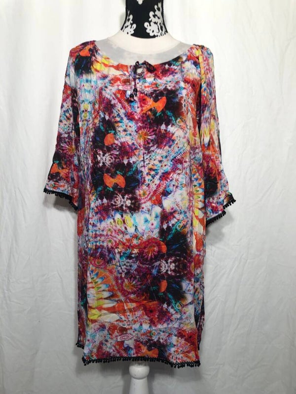 Yesta multicolor tuniek maat 44