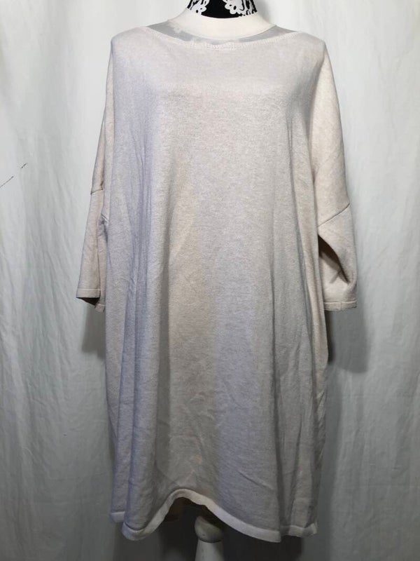 Made in Italy crème zomer trui maat XXL