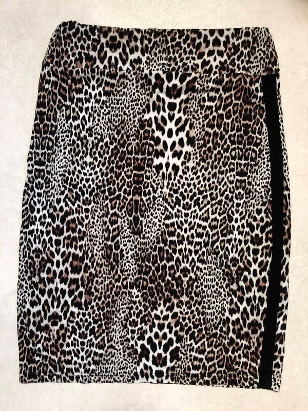 Ophilia Leopard print rok maat 46