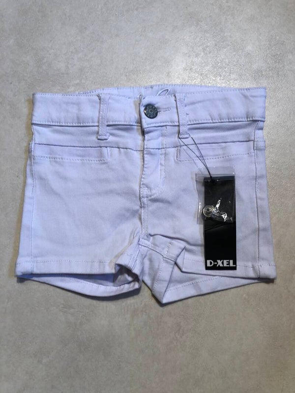 D-Xel witte denim jeans short met 140