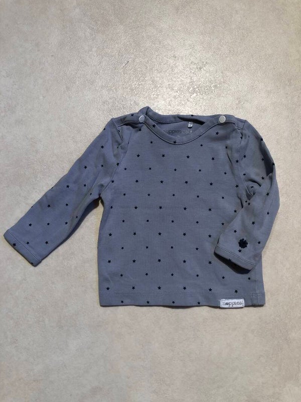 Name it blauw long sleave met streepjes maat 56