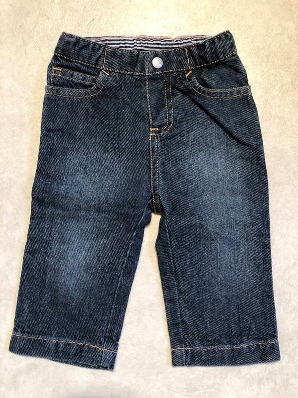 Petit Bateau denim jeans maat 68