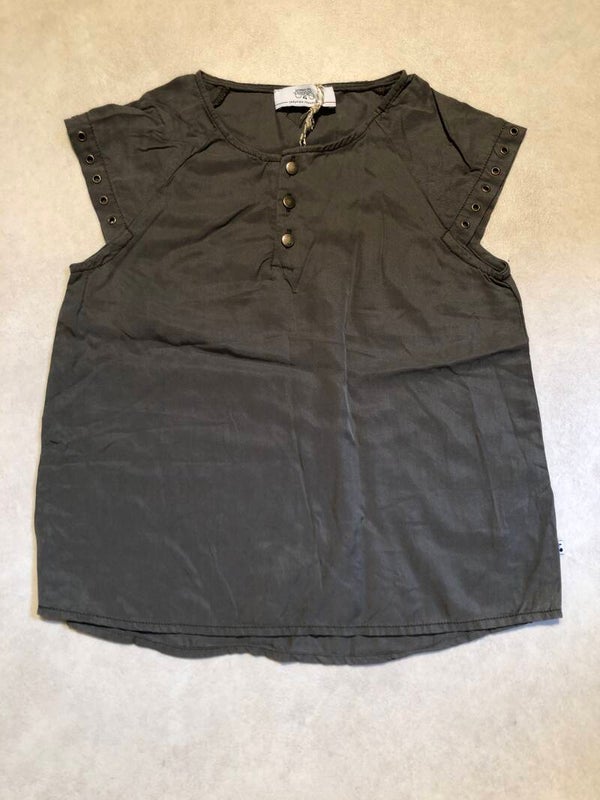Le temps des cerises olijfgroen tuniek maat 128