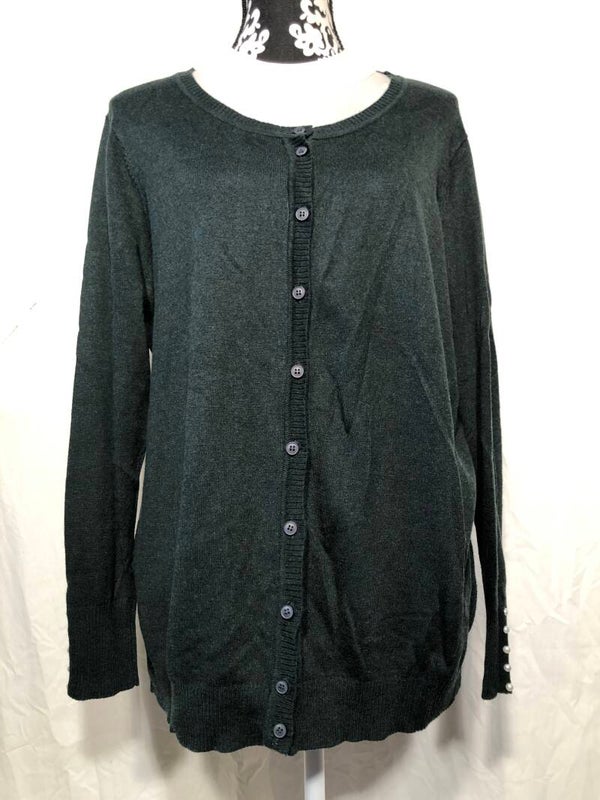 Adia donkergroen vest maat 42/44