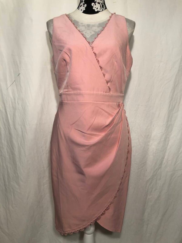 Paperdoll roze cocktail jurk maat 40